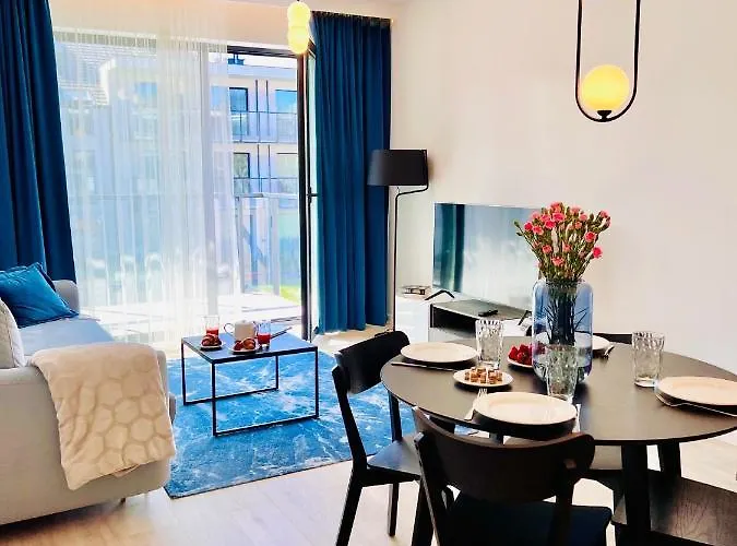 219 Z Basenem, Sauna, Jacuzzi, Przy Samej Plazy - 5d Apartments- 5d