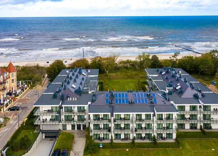 Apartman 219 Z Basenem, Sauna, Jacuzzi, Przy Samej Plazy - 5d Apartments- 5d