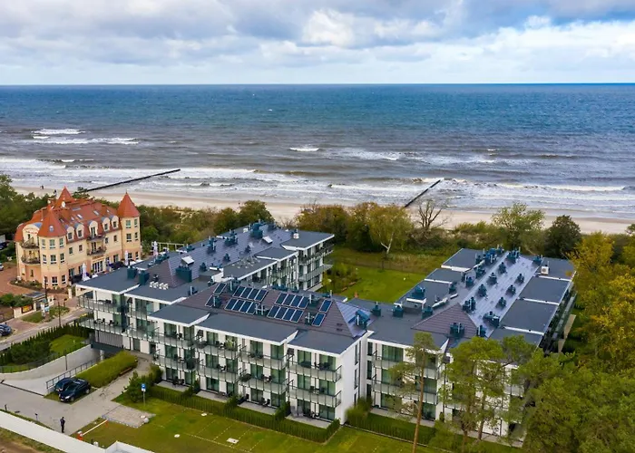 Apartman 219 Z Basenem, Sauna, Jacuzzi, Przy Samej Plazy - 5d Apartments- 5d *