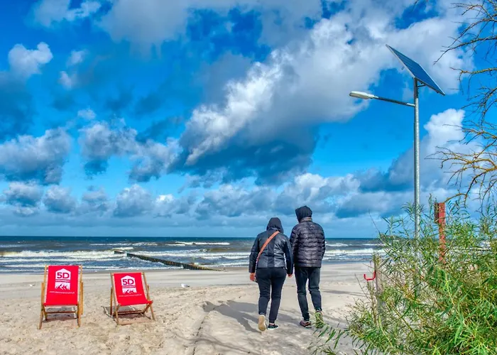 219 Z Basenem, Sauna, Jacuzzi, Przy Samej Plazy - 5d Apartments- 5d Apartman *