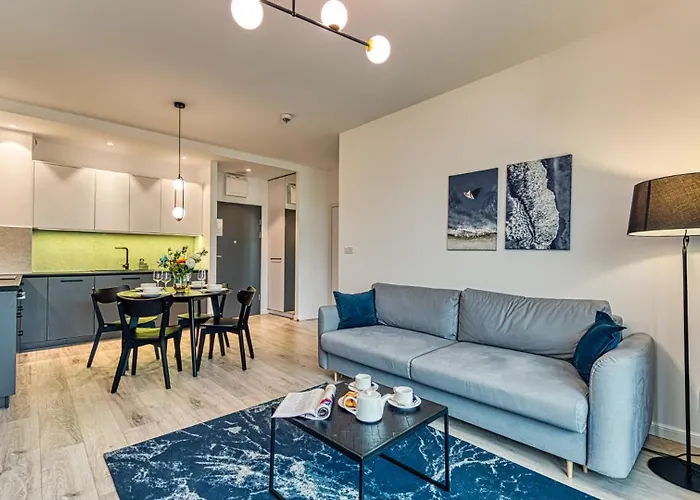 Apartman 219 Z Basenem, Sauna, Jacuzzi, Przy Samej Plazy - 5d Apartments- 5d