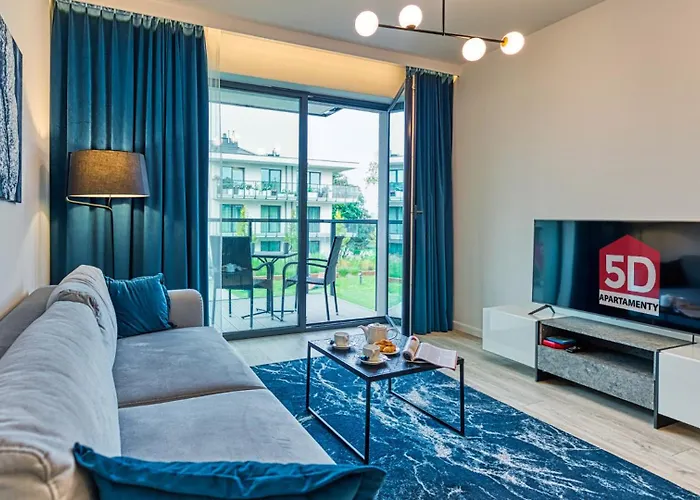 219 Z Basenem, Sauna, Jacuzzi, Przy Samej Plazy - 5d Apartments- 5d *