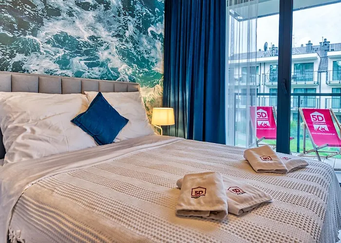 Apartman 219 Z Basenem, Sauna, Jacuzzi, Przy Samej Plazy - 5d Apartments- 5d Niechorze